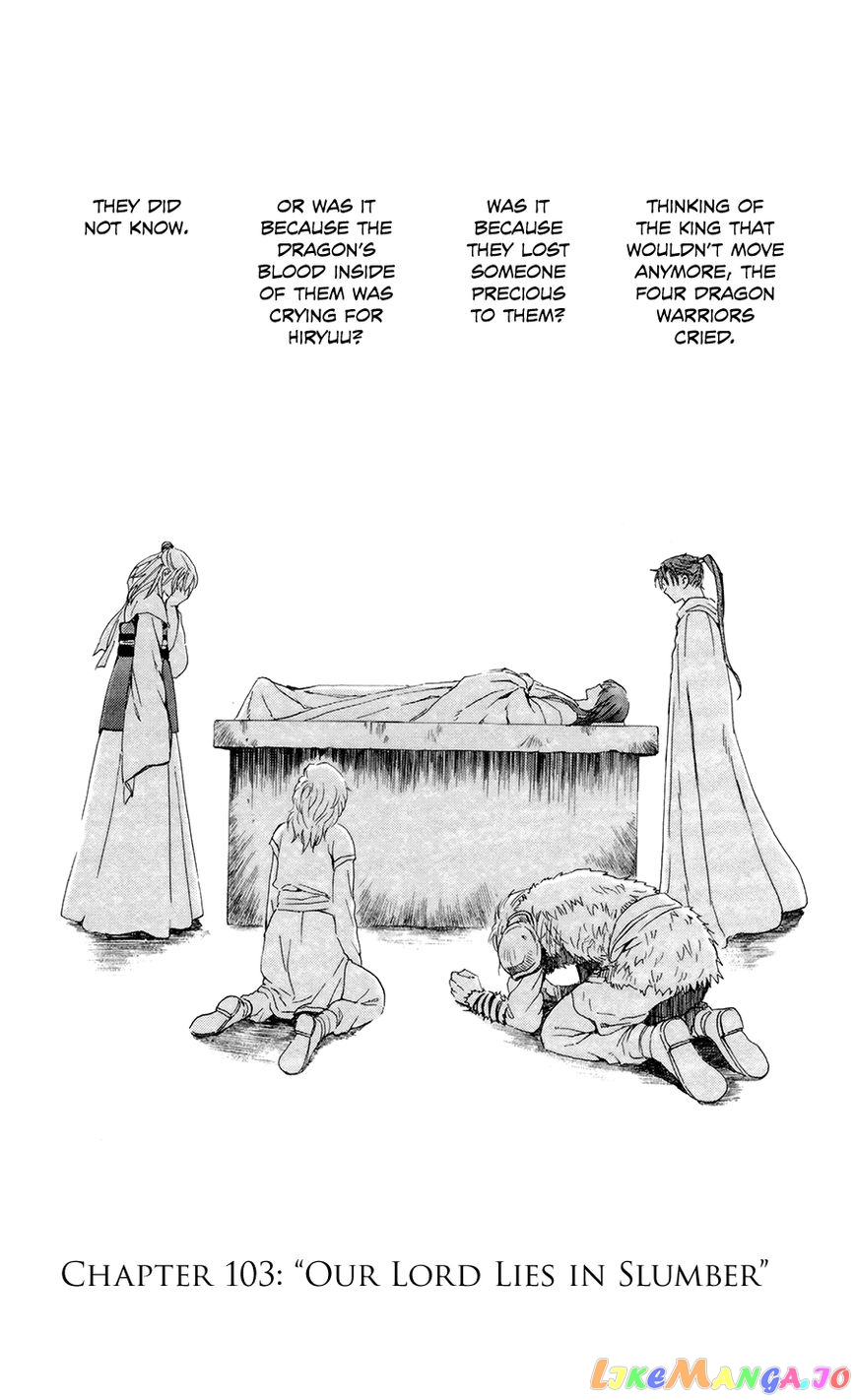 Akatsuki No Yona Chapter 103 image 01